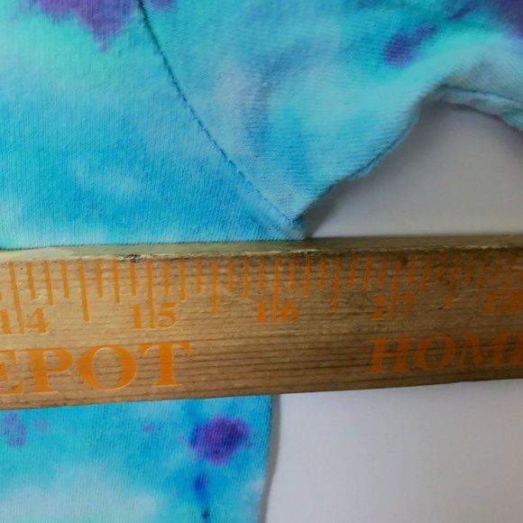 Tie Dye T Shirt ComfortSoft Adult Festival Tee Short Sleeve 100% Cotton Logo S - Picture 5 of 7